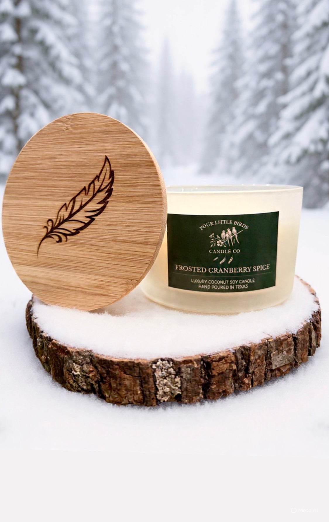 Frosted Cranberry Spice <br> 14 oz • 18 oz • 24 oz