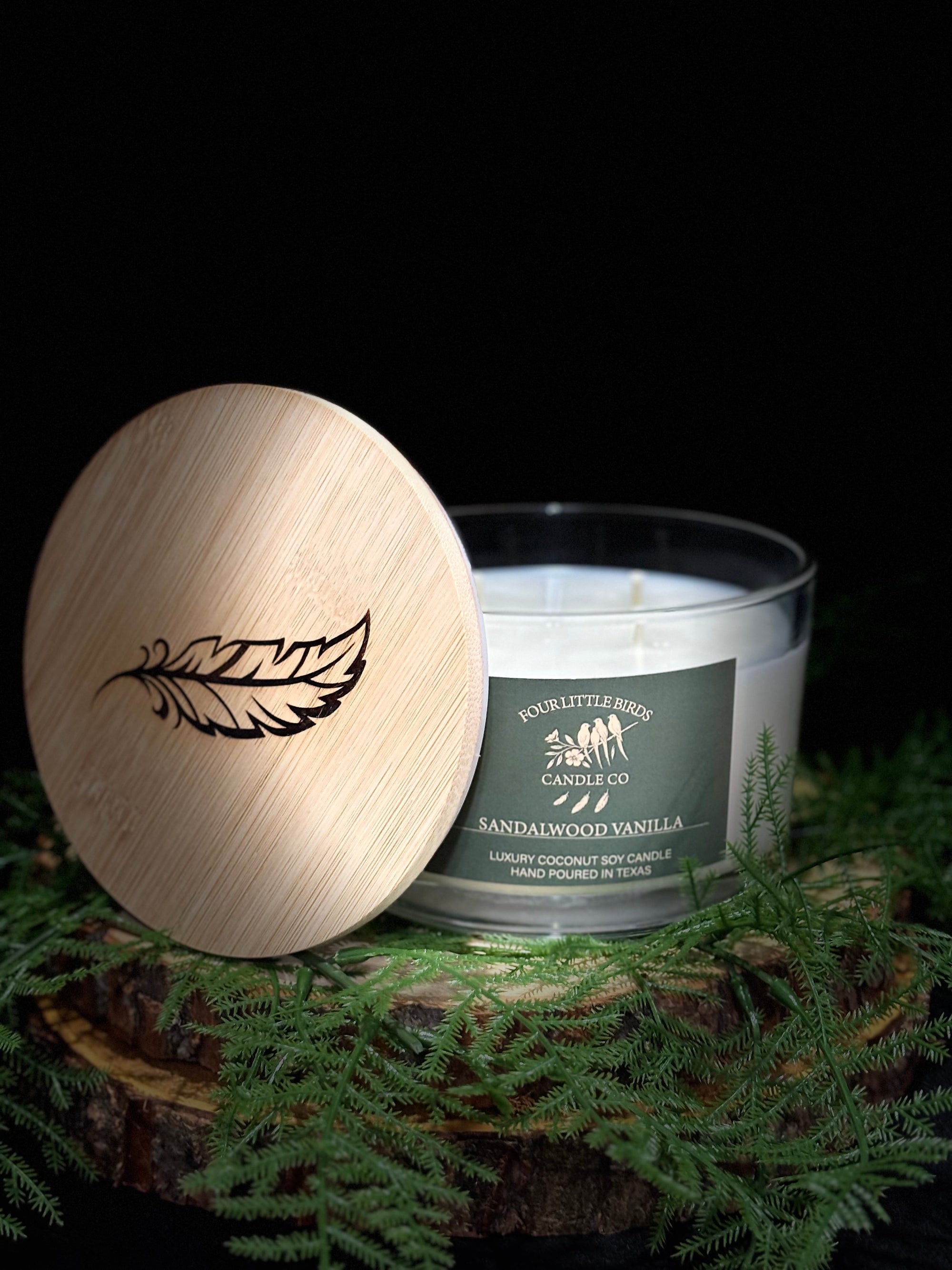 Sandalwood Vanilla  <br> 14 oz • 18 oz • 24 oz