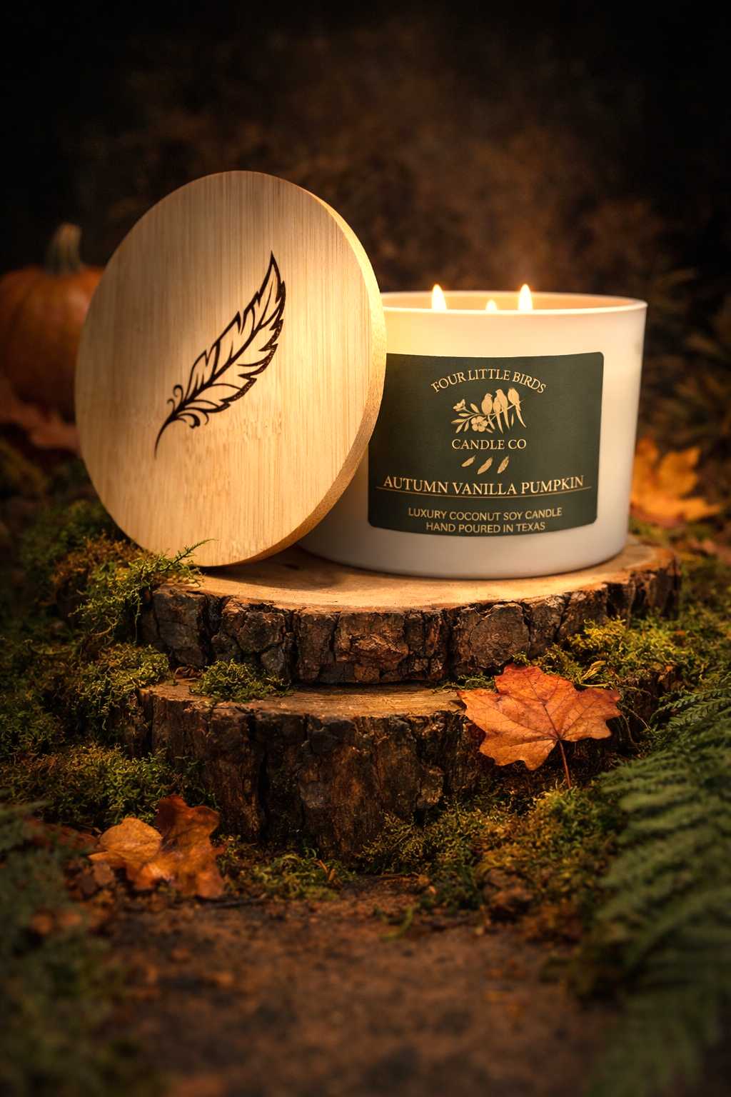 Autumn Vanilla Pumpkin  <br>14 oz • 18 oz • 24 oz