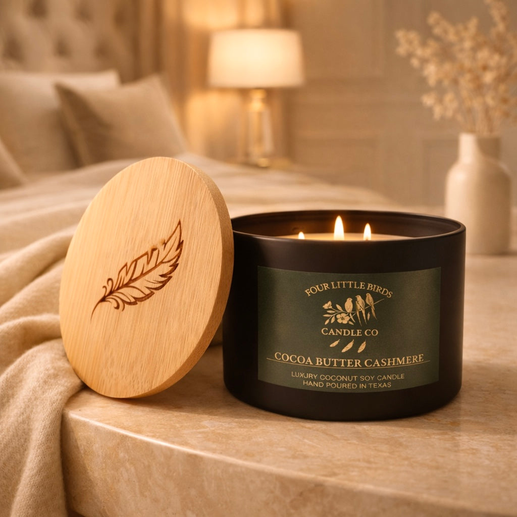 Cocoa Butter Cashmere  <br> 14 oz • 18 oz • 24 oz