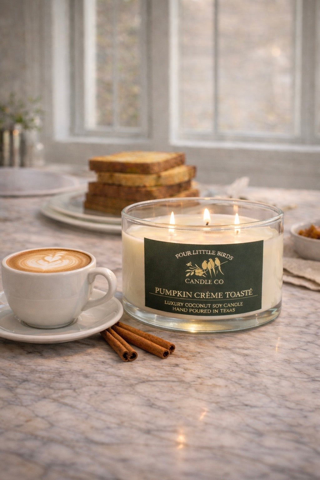 Pumpkin Creme Toaste  <br> 14 oz • 18 oz • 24 oz